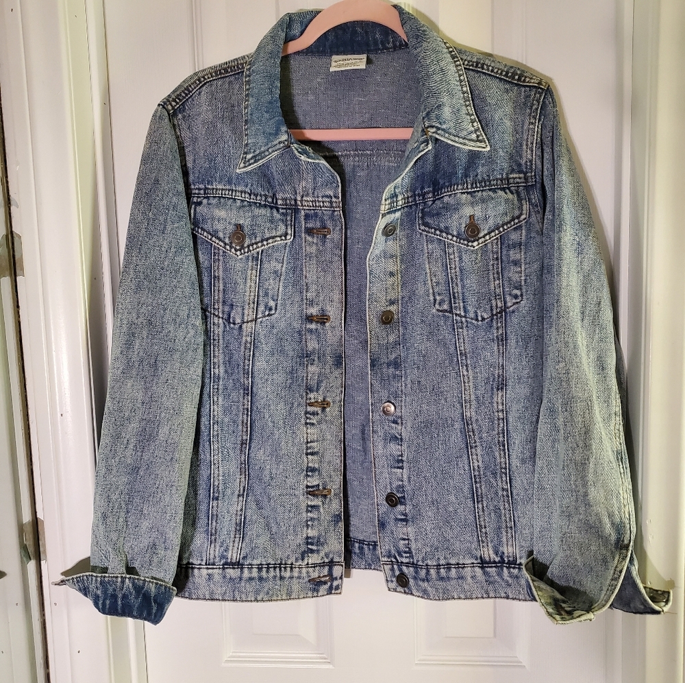 Forever 21 Light Blue Jean Jacket